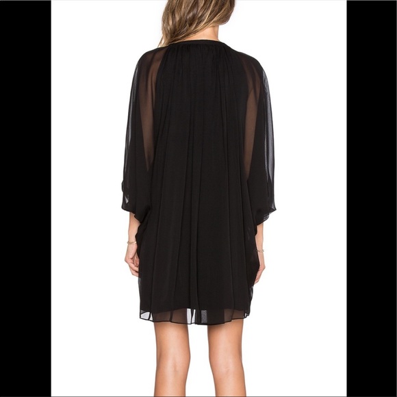 DVF Fleurette Dress in black - Picture 2 of 5